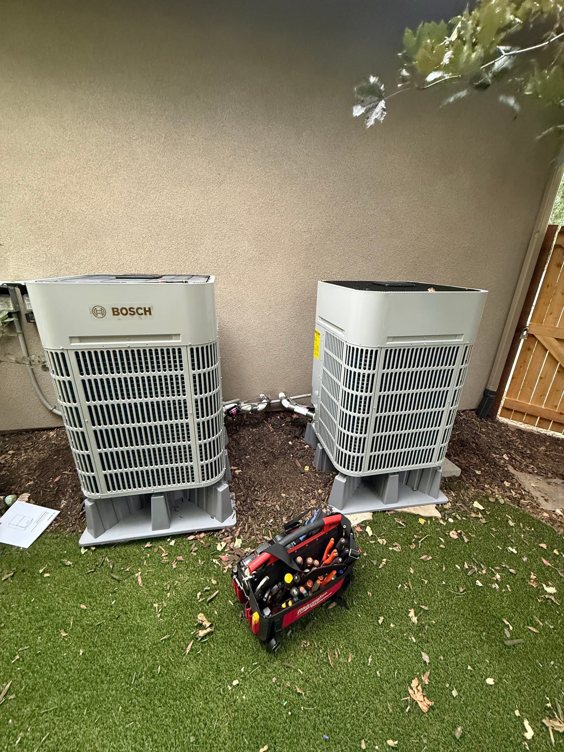 HVAC installation photo