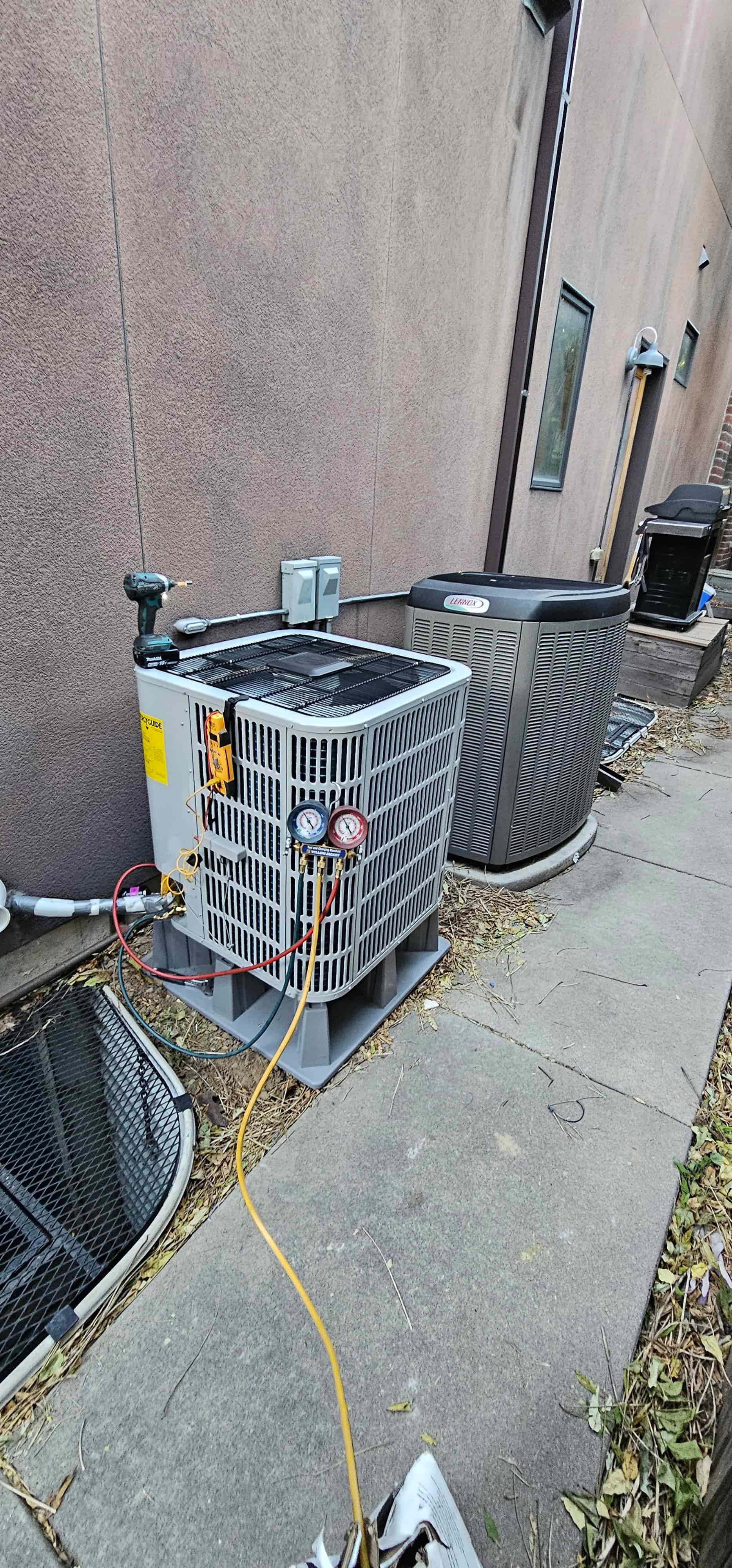 HVAC installation photo